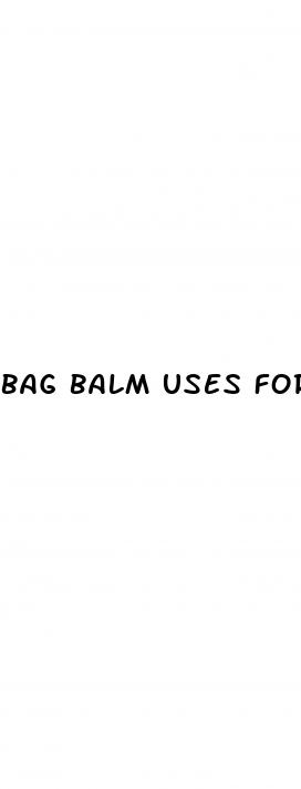 bag balm uses for weight loss