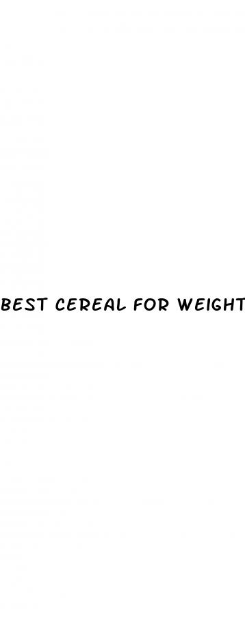 best cereal for weight loss