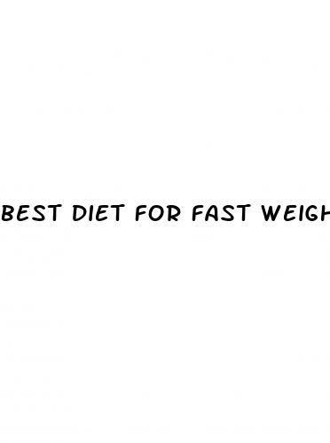 best diet for fast weight loss