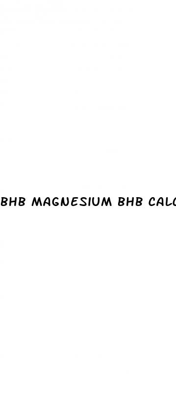 bhb magnesium bhb calcium