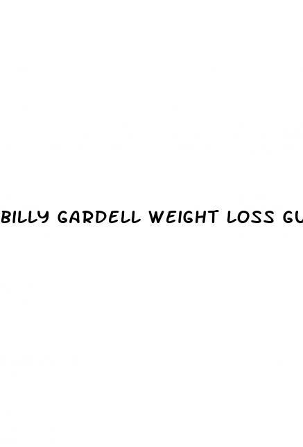 billy gardell weight loss gummies