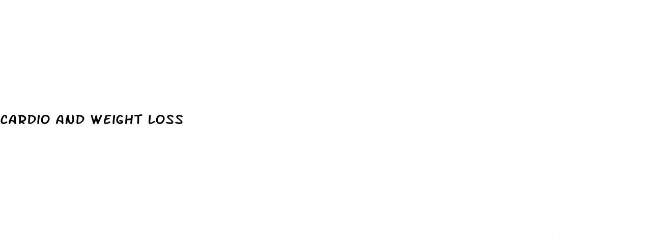 cardio and weight loss