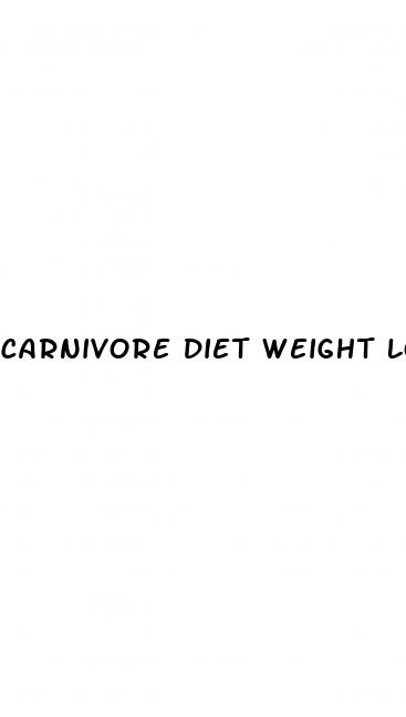 carnivore diet weight loss results