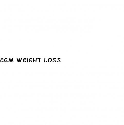 cgm weight loss