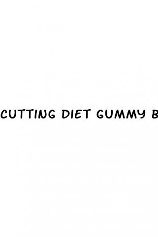 cutting diet gummy bears