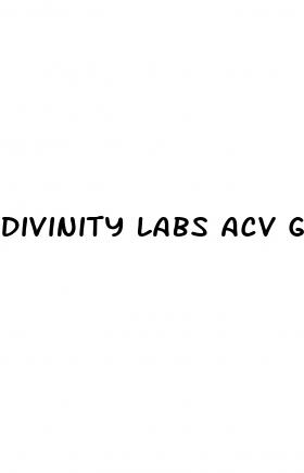 divinity labs acv gummies