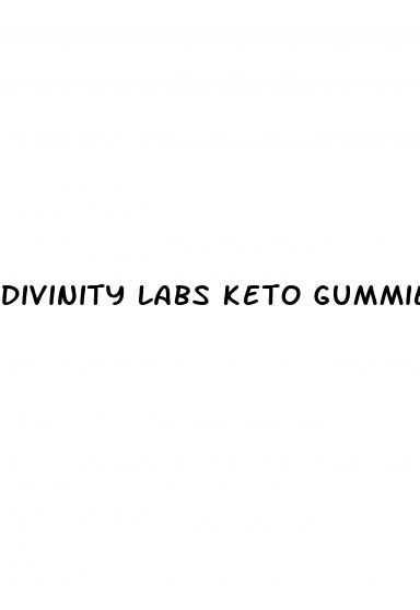 divinity labs keto gummies customer service
