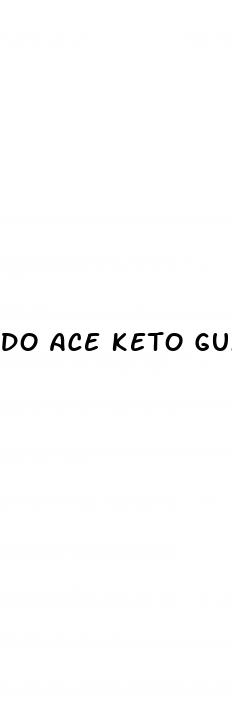do ace keto gummies really work