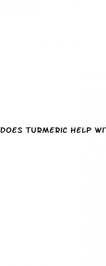 does turmeric help with weight loss