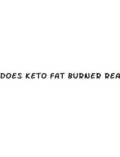 does keto fat burner really work