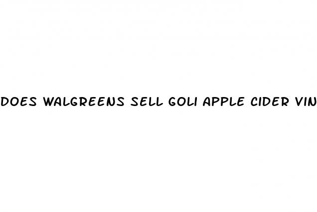 does walgreens sell goli apple cider vinegar gummies