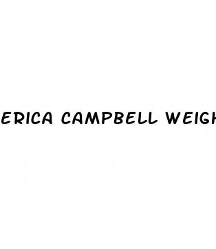 erica campbell weight loss