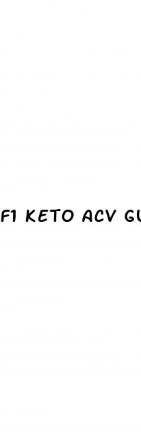 f1 keto acv gummy reviews