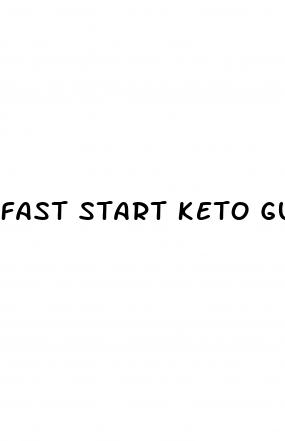 fast start keto gummies shark tank