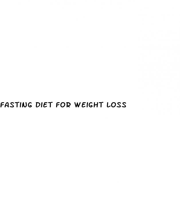 fasting diet for weight loss