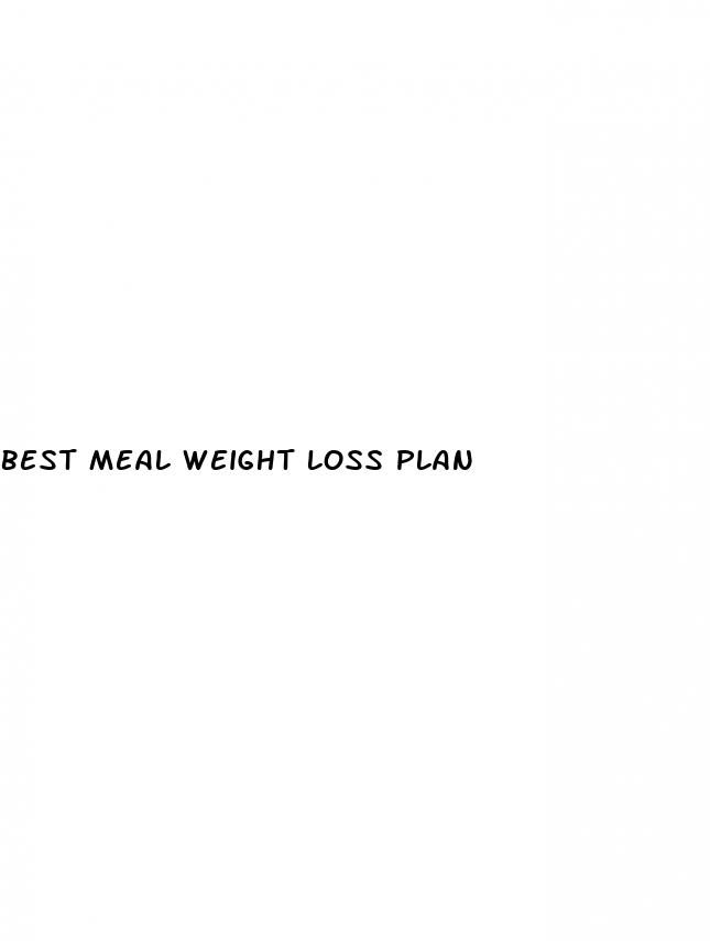 best meal weight loss plan