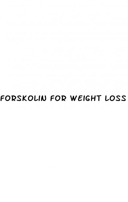 forskolin for weight loss