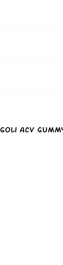 goli acv gummy review