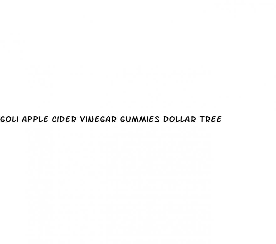 goli apple cider vinegar gummies dollar tree