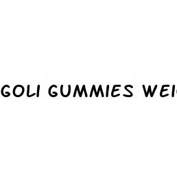goli gummies weight loss