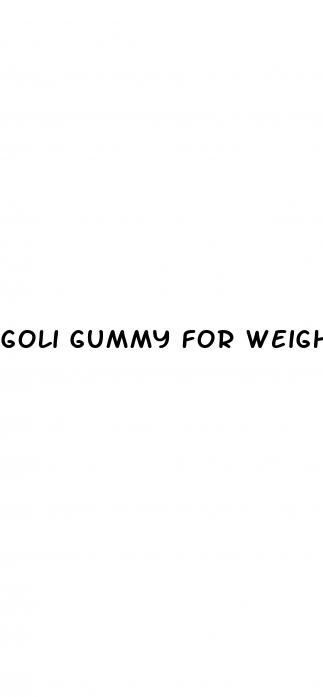 goli gummy for weight loss