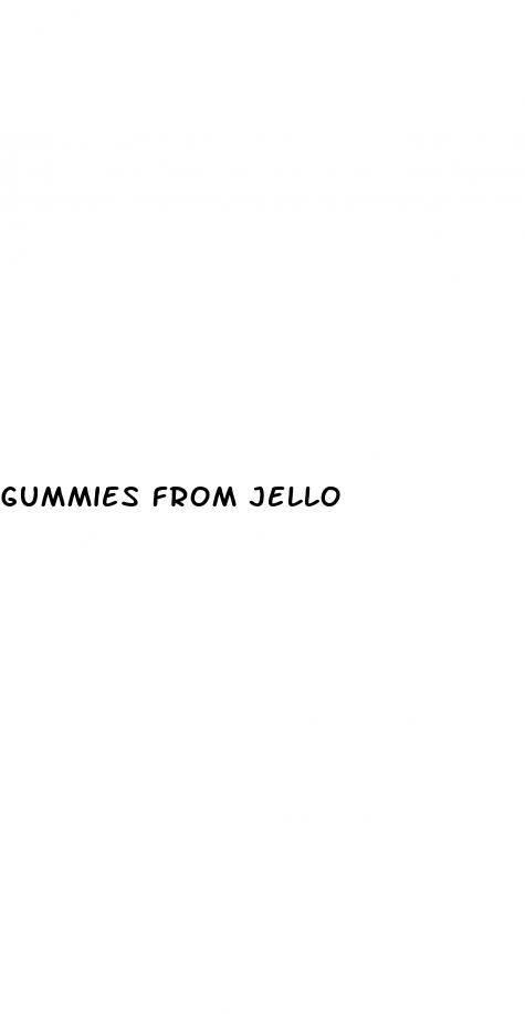 gummies from jello