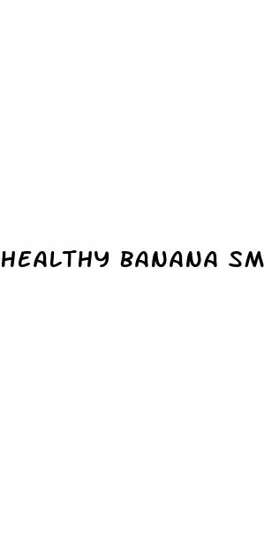 healthy banana smoothie recipes for weight loss