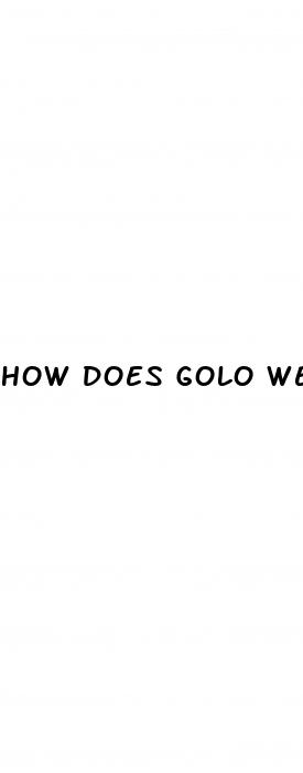 how does golo weight loss work