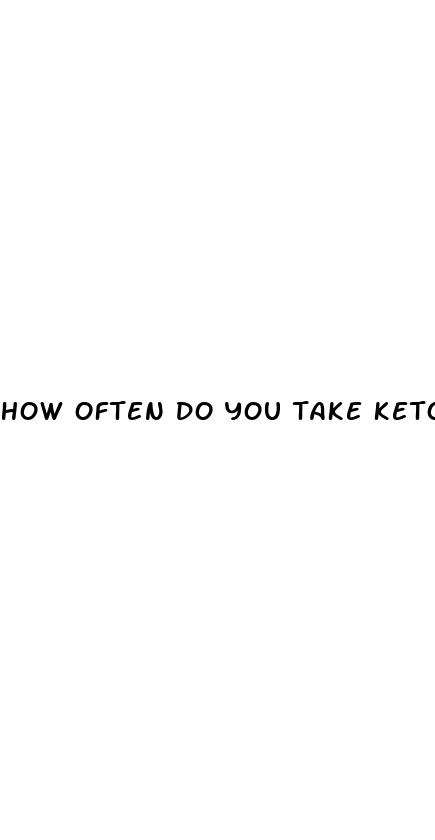 how often do you take keto acv gummies