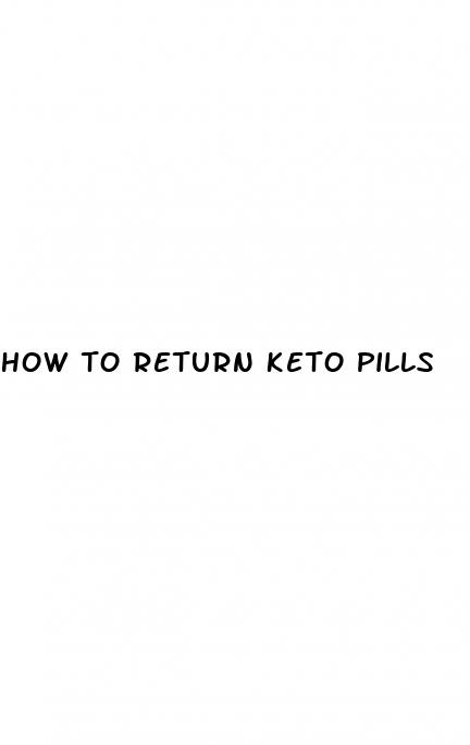 how to return keto pills