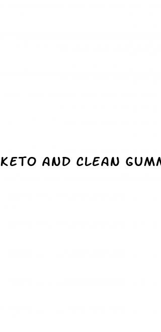 keto and clean gummies