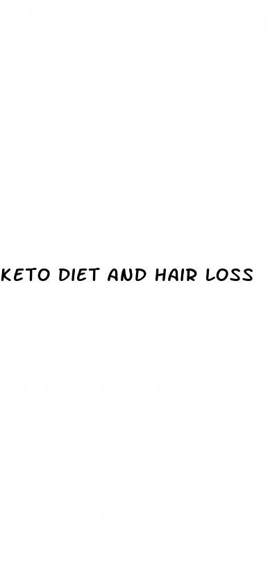 keto diet and hair loss
