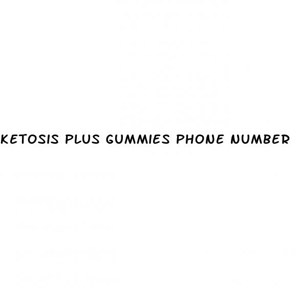 ketosis plus gummies phone number