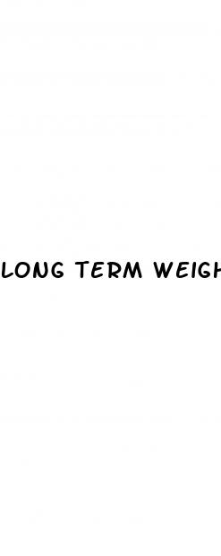 long term weight loss medication