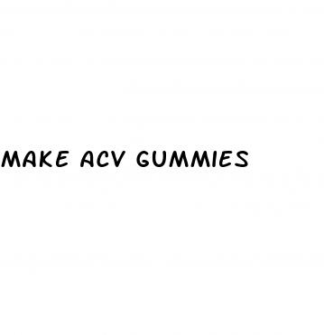make acv gummies