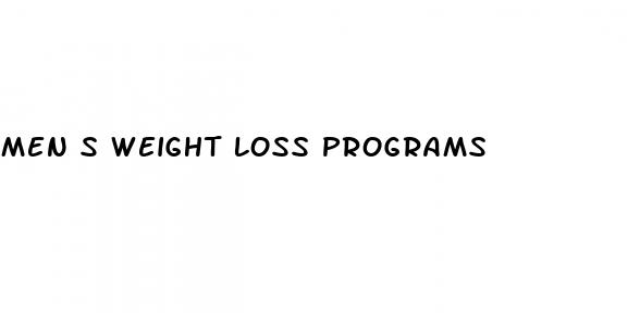 men s weight loss programs