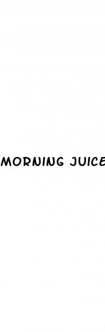 morning juice for weight loss