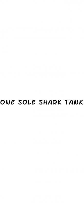 one sole shark tank update