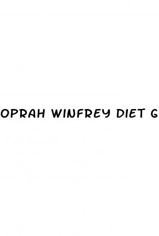 oprah winfrey diet gummy