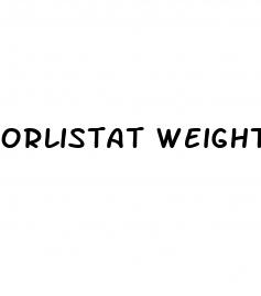 orlistat weight loss