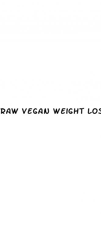 raw vegan weight loss