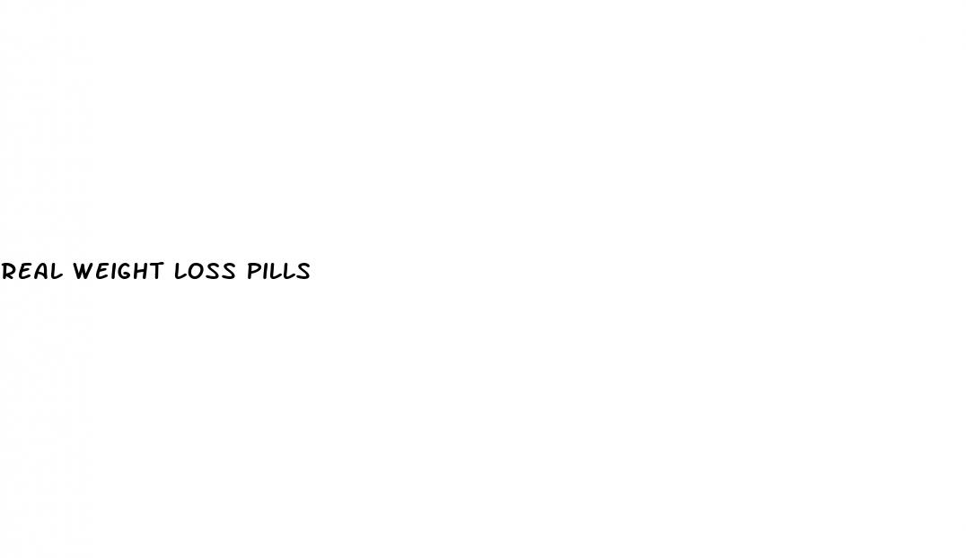 real weight loss pills