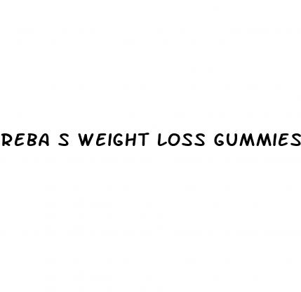 reba s weight loss gummies