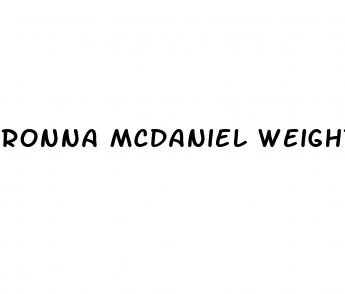 ronna mcdaniel weight loss