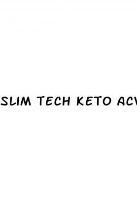 slim tech keto acv gummies