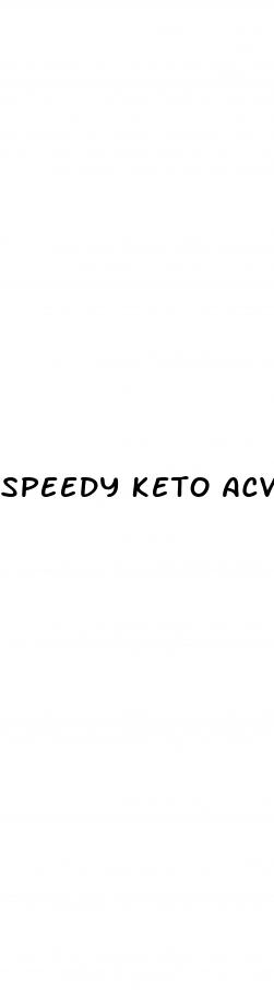 speedy keto acv gummies ingredients list