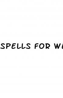 spells for weight loss