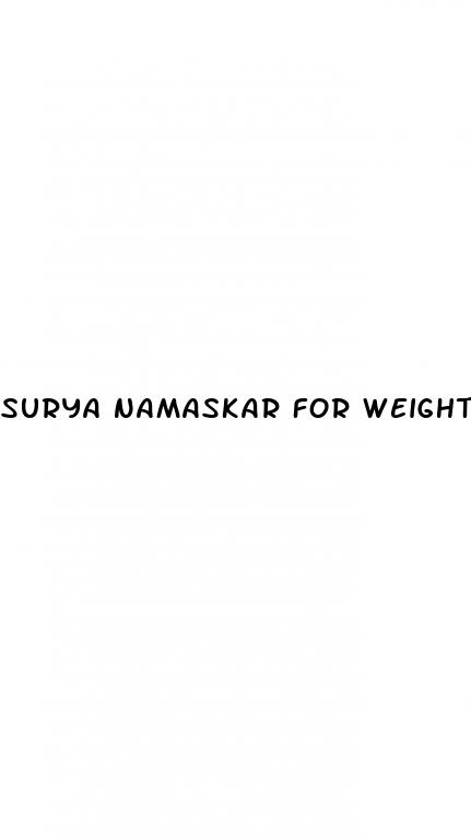 surya namaskar for weight loss