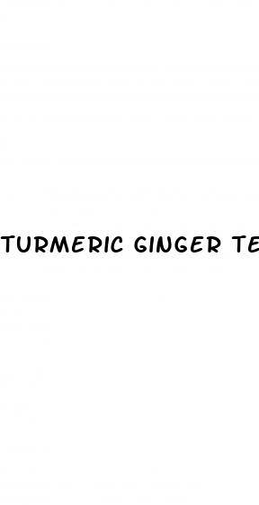 turmeric ginger tea weight loss