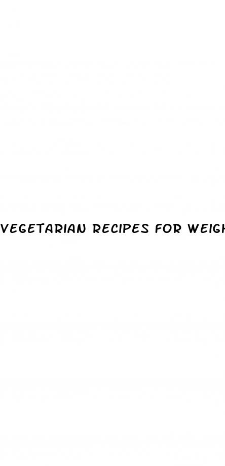 vegetarian recipes for weight loss